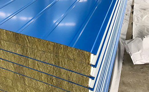 巖棉夾芯板的高溫阻燃特性